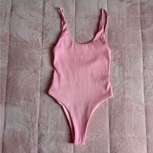 Pink Kids One Piece Swimsuit